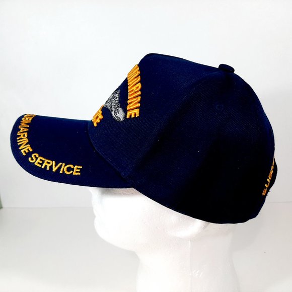 US Navy Submarine Service Mens Baseball Cap Hat Na - Picture 3 of 4